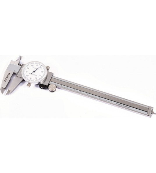 KLOKSCHUIFMAAT DIN 862 150 MM 1 WIJZEROMWENTELING 1 MM TECWERK