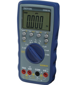 MULTIMETER DMM 10 0-600 V AC/DC WAAR RMS TECWERK