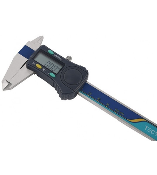 SCHUIFMAAT DIN 862 100 MM DIGITAAL MET VERGRENDELINGSCHROEF HOEKIG TECWERK