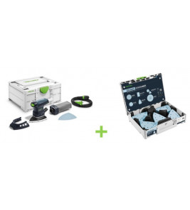 FESTOOL VLAKSCHUURMACHINE DTS 400 REQ-PLUS + SCHUURPAPIER GRANAT SYSTAINER³ SYS-STF DELTA GR-SET FESTOOL VLAKSCHUURMACHINE DTS 400 REQ-PLUS + SCHUURPAPIER GRANAT SYSTAINER³ SYS-STF DELTA GR-SET