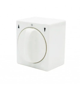 INPROJAL JALOEZIESCHAKELAAR 10A OPBOUW WIT RAL 9010 INPROJAL JALOEZIESCHAKELAAR 10A OPBOUW WIT RAL 9010