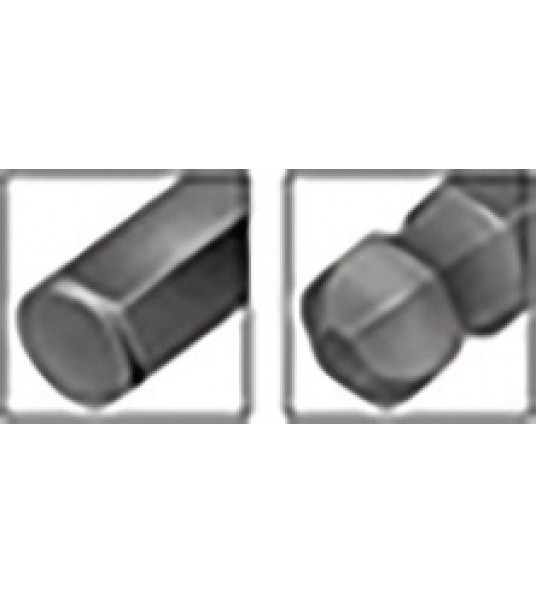 HAAKSE SCHROEVENDRAAIER-SET 9-DELIG KUNSTSTOF HOUDER SW 1,5-10MM LANG KLEURCODE