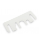 AXA VULPLAAT 1MM TBV SCHARNIEREN 89X89MM AFBREEKRRAND (PER 10 STUKS)