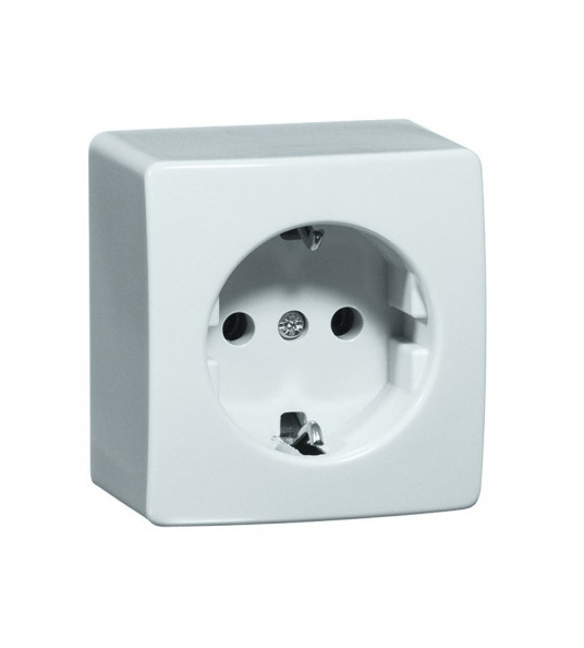 PEHA WCD 1-VOUDIG M. RANDAARDE OPBOUW WIT/WIT