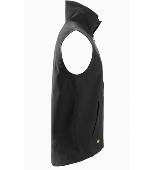 SNICKERS ALLROUNDWORK WINDPROOF SOFT SHELL BODYWARMER ZWART (0400) MAAT S