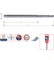 HAMERBOOR SDS+ QUATTRO-X ø14,0X400/450