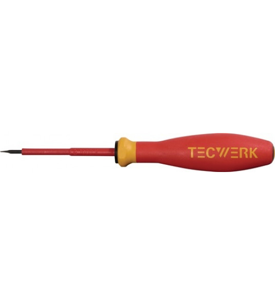 TECWERK SCHROEVENDRAAIER SLEUF 6,5 X 1.2MM KLINGLENGTE 150 MM VDE GEISOLEERD