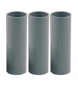 3 STUKS VC SOK 5/8" 16MM GRIJS