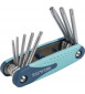 TECWERK TORXSLEUTELSET 8-DELIG HANDKLAPHOUDER TX9-TX40 S2-STAAL