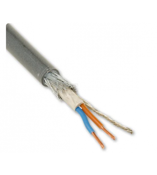 GRONDKABEL 2 X 2.5MM² + MANTEL XMVK-AS ECA PER METER