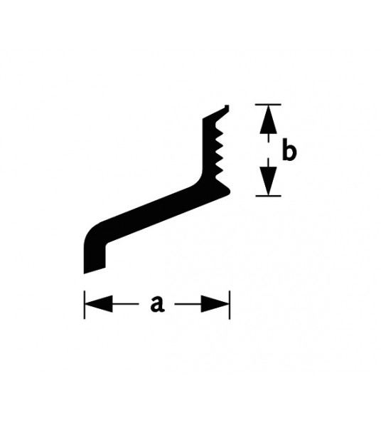 LEKDORPEL A125 GEB 25,5X12MM 5M