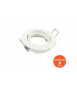 ECF INBOUWSPOT ROND 51MM KANTELBAAR WIT