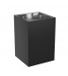 BUITENLAMP TORRE 9W CCT 230V UP IP54 VIERKANT ZWART