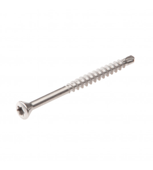 TOPDRILL VLONDERSCHROEF 5.0X50 ZELFB. RVS-410 LK TX-25 5.0X50/30 (200)