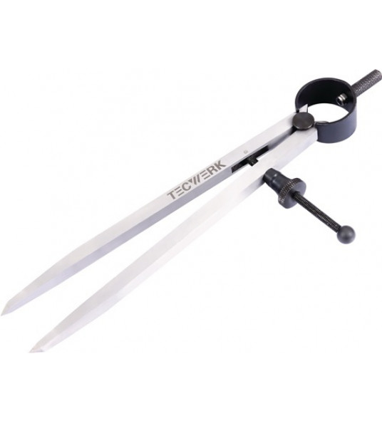 VEERPASSER LENGTE 150 MM MET SNELSPANMOER TECWERK