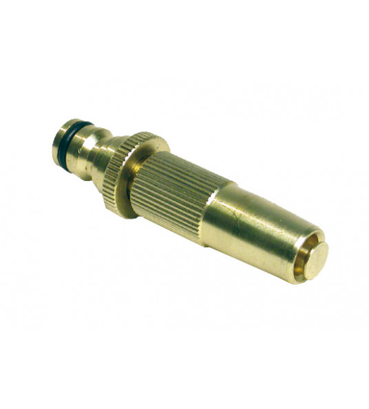 REGELBARE SPUIT MET NIPPEL (MESSING) OP KAART