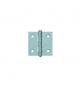 AXA 1103-22-23E ONGELAGERD SCHARNIER/51X51X1.6/RECHTHOEK/STAAL TOPCOAT