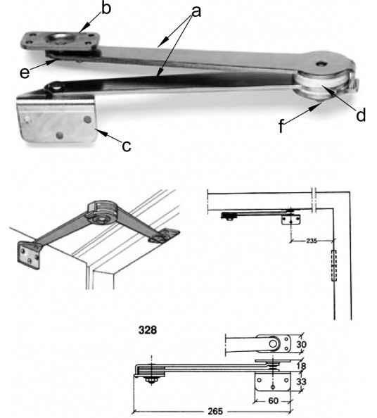 FIX FRICTIESCHAAR 328 VOOR DEUREN