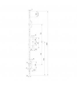 KFV MEERPUNTSSLUITING CIL BED.SKG*** BS2500 W267 DM55 PC72 VP2400X24