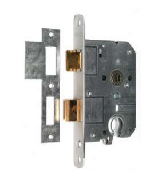 NEMEF CILINDERSLOT 1269/4-50 DM50MM PC55MM GELAKTE VOORPLAAT