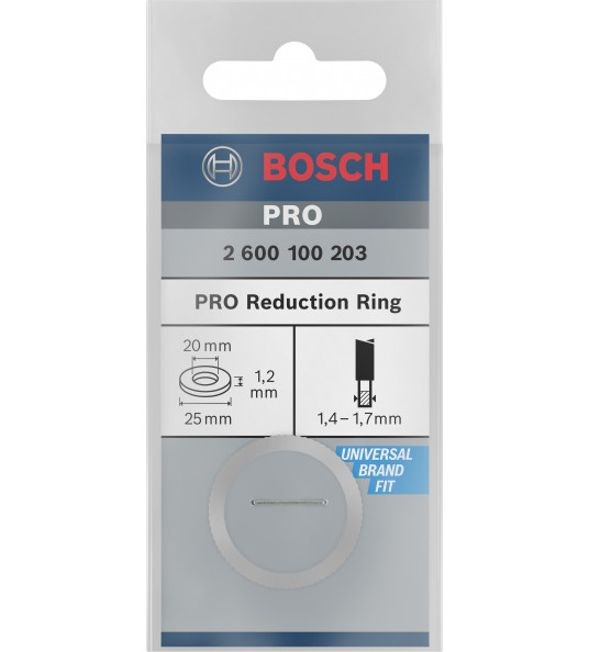 REDUCEERRING PRO CZBLAD 25X1,2X20 0