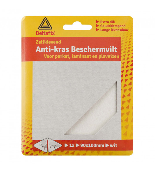 ANTI-KRAS BESCHERMVILT WIT 90 X 100 MM 1 STUKS