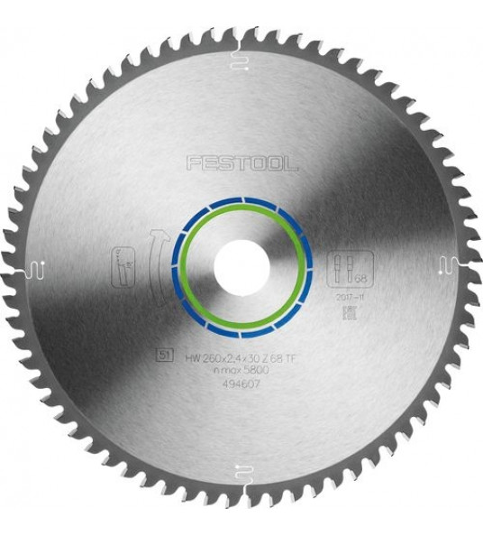 SPECIAAL-ZAAGBLAD 260X2,4X30 TF68