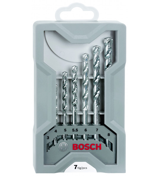 7-DELIGE SET STEENBOOR CYL-1, 3; 4; 5; 5.5; 6; 7; 8 MM 7-DELIGE SET STEENBOOR CYL-1, 3; 4; 5; 5.5; 6; 7; 8 MM