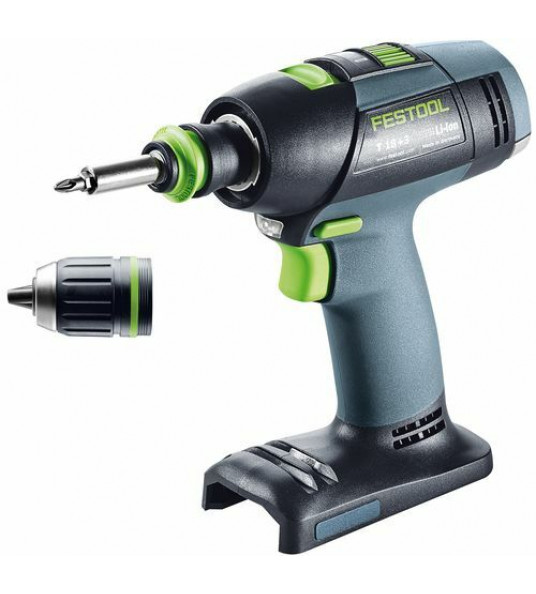 FESTOOL ACCU SCHROEFBOORMACHINE T 18+3-BASIC FESTOOL ACCU SCHROEFBOORMACHINE T 18+3-BASIC