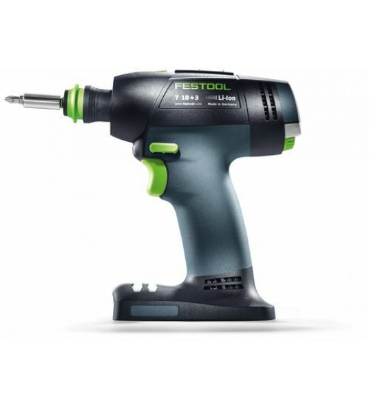FESTOOL ACCU SCHROEFBOORMACHINE T 18+3-BASIC FESTOOL ACCU SCHROEFBOORMACHINE T 18+3-BASIC