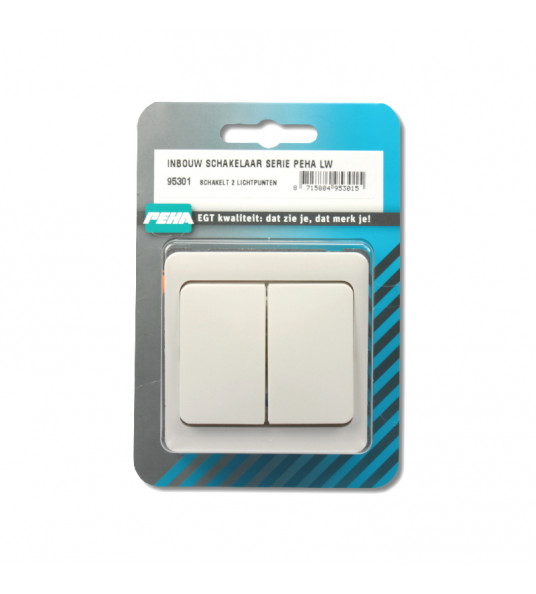 INBOUW SCHAKELAAR SERIE PEHA LW