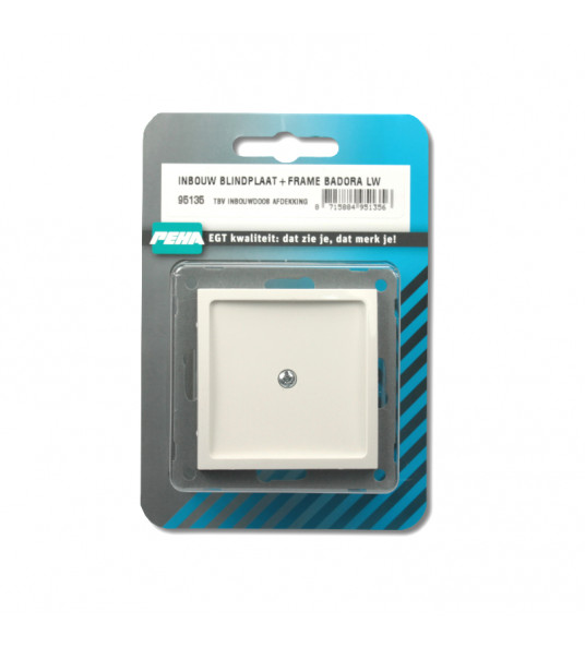 INB.BLINDPLAAT+FRAME BADORA LW