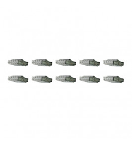 10 ST. STEEKLASKLEM 5V 0,2-2,5QMM