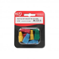 RJ45 TULE SET 4XKLEUR TBV UTP KABEL