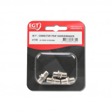 F-CONNECTOR PRO DOORVERBINDER KABELKEUR (4 STUKS)
