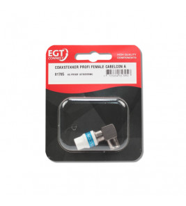COAXSTEKKER PRO FEMALE CABELCON A+ KABELKEUR
