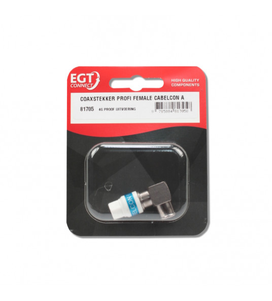 COAXSTEKKER PRO FEMALE CABELCON A+ KABELKEUR