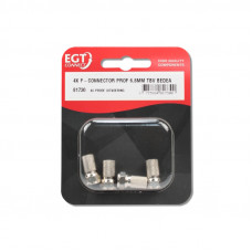 F-CONNECTOR PRO 6,8MM KABELKEUR (4 STUKS)