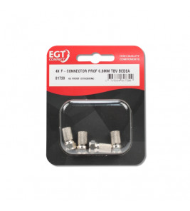 F-CONNECTOR PRO 6,8MM KABELKEUR (4 STUKS)