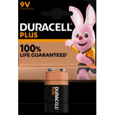 DURACELL BATTERIJ ALKALINE PLUS 9V BLOK