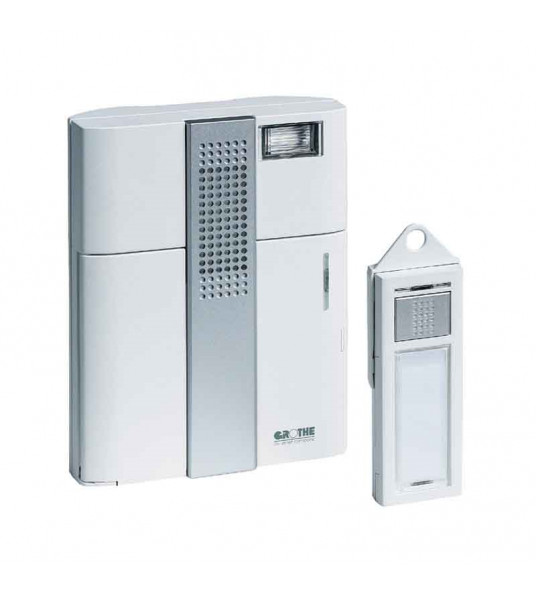 GROTHE MISTRAL 300 DRAADLOZE DEURBEL+FLITS SET 500M