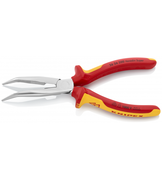 KNIPEX 26 26 200 TELEFOONTANG 45GR. + ZIJSN. 200 MM VDE 1000V