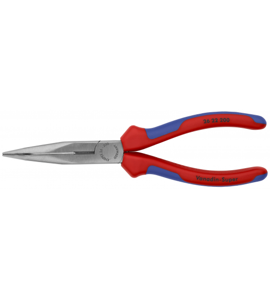 KNIPEX 26 22 200 TELEFOONTANG 45GR. + ZIJSN. 200 MM