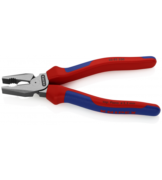KNIPEX 02 02 200 KRACHT-KOMBITANG GEPOL./COMFORT 200 MM