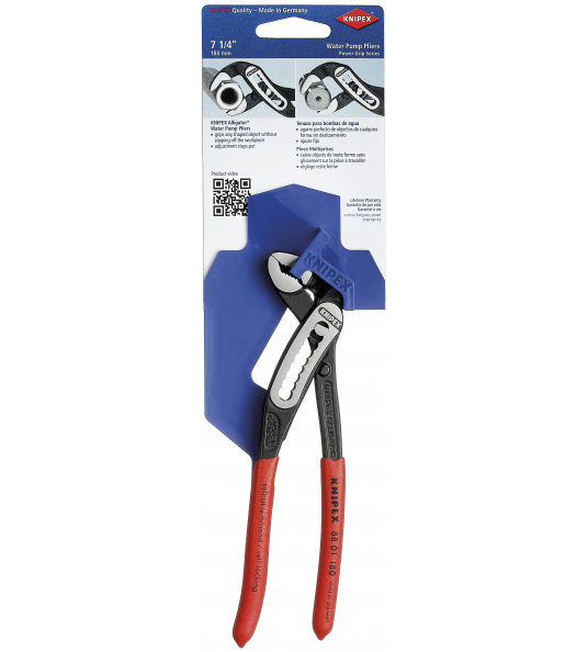 KNIPEX 88 01 180 WATERPOMPTANG ALLIGATOR GEPOL. 180 MM