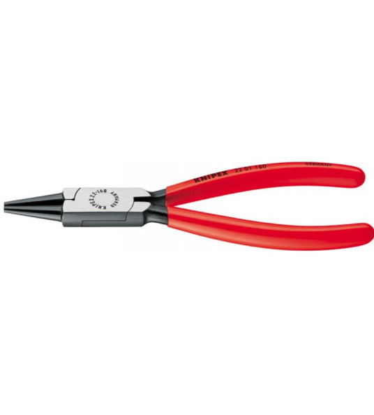 KNIPEX 22 01 140 RONDBUIGTANG KUNSTSTOF HANDVATEN 140 MM