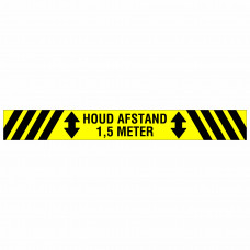 VLOERSTICKER HOUD AFSTAND 100X800 MM