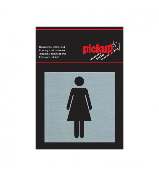 BORD ALULOOK DAMES 80X80 MM ZELFKLEVEND