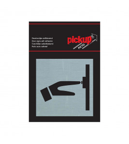 BORD ALULOOK BELLEN 80X80 MM ZELFKLEVEND