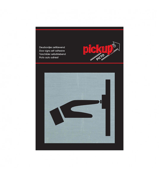 BORD ALULOOK BELLEN 80X80 MM ZELFKLEVEND